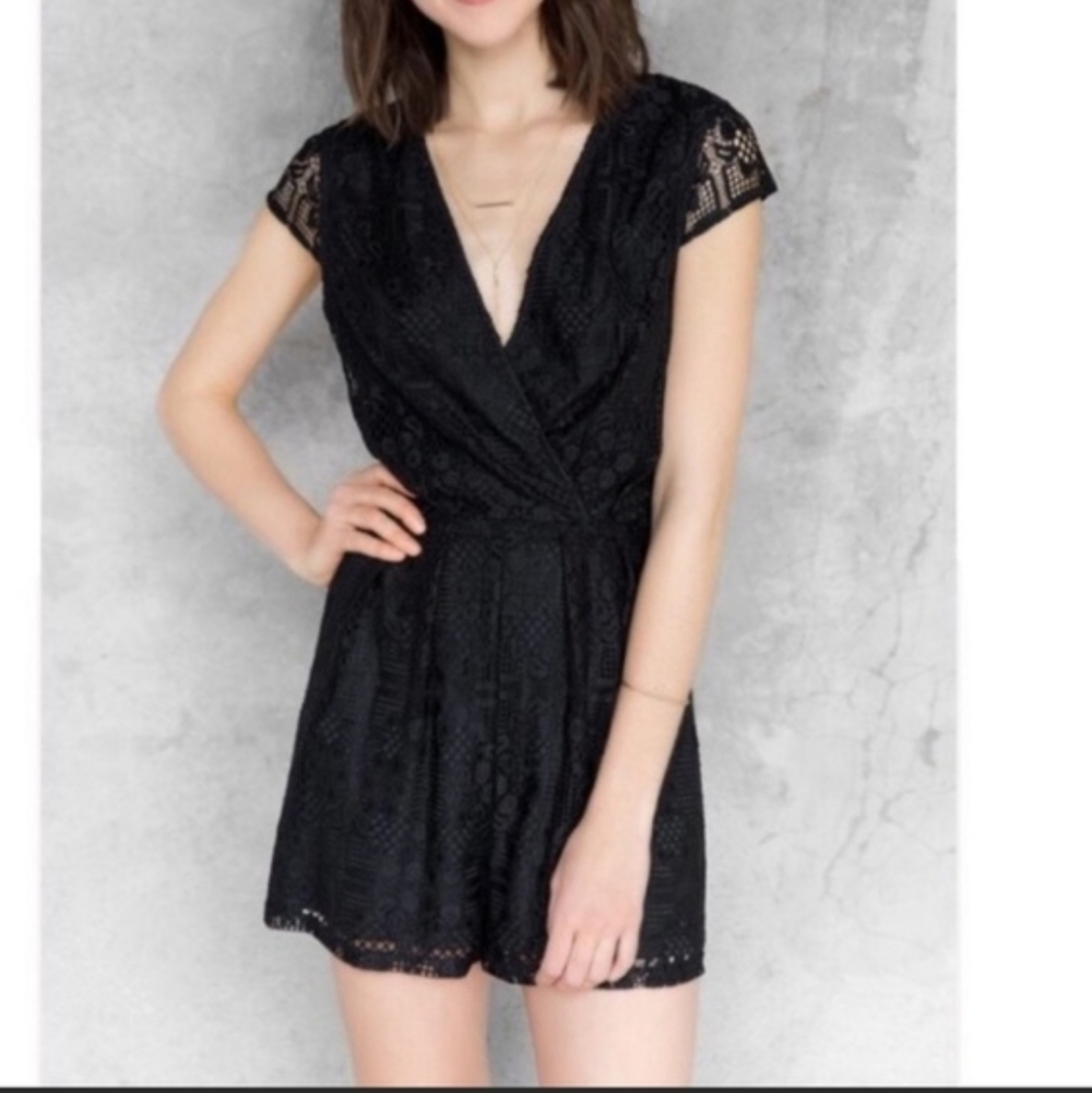 Francesca’s lace romper